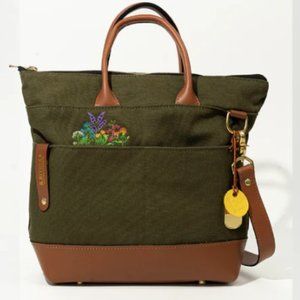 R. Riveter Special Edition Rare Wildflowers Otto Crossbody Handbag Purse